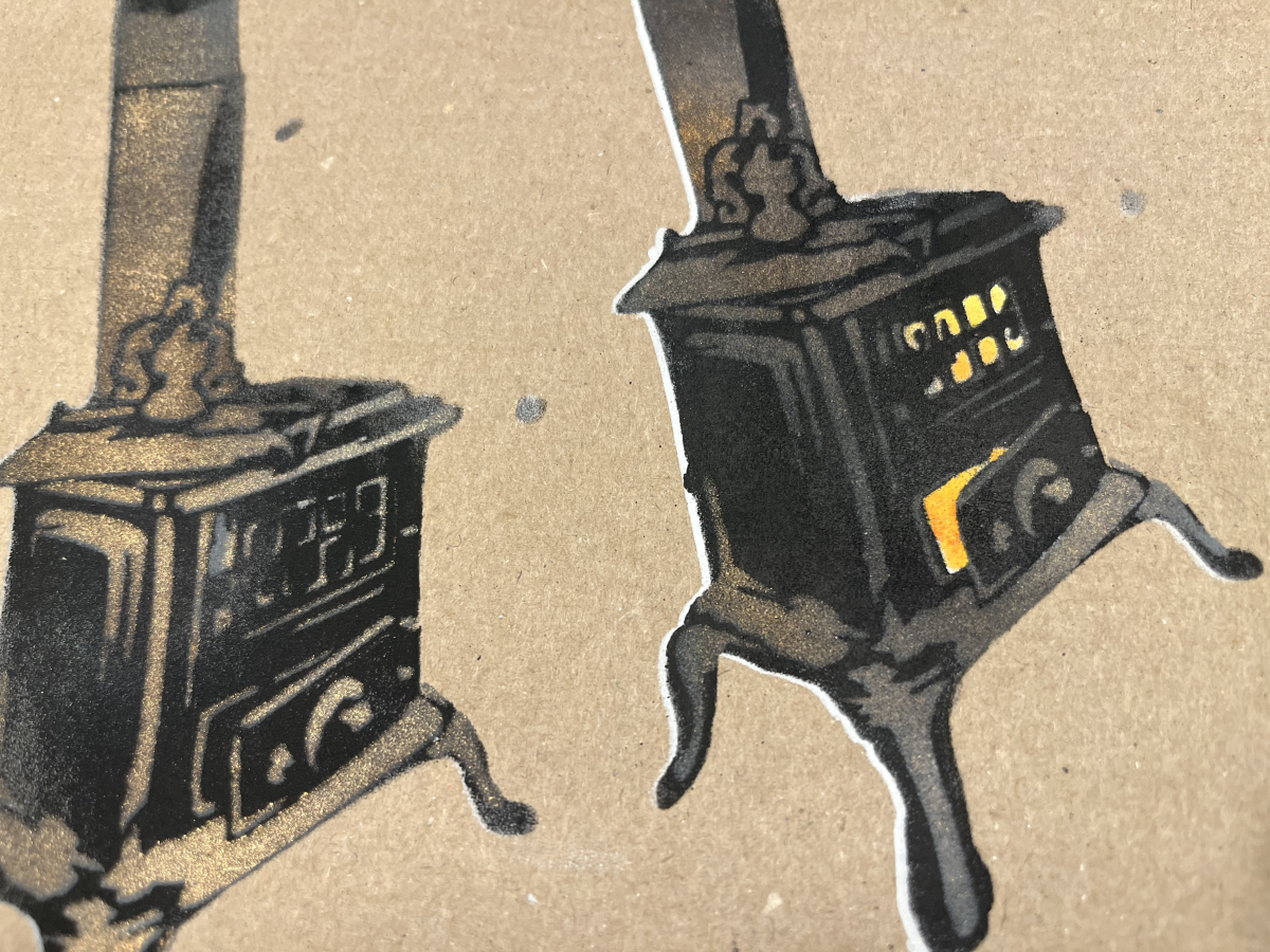 POCHOIR DU MOIS DE MARS/SCHABLONE DES MONATS MÄRZ